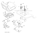 Part Location Diagram of 197511 Weed Eater Seat